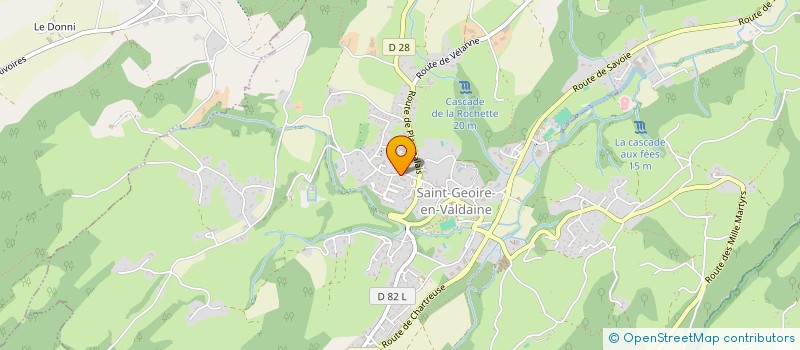 localisation de l'entreprise MADAME IONELA SARBULET  SAINT-GEOIRE-EN-VALDAINE