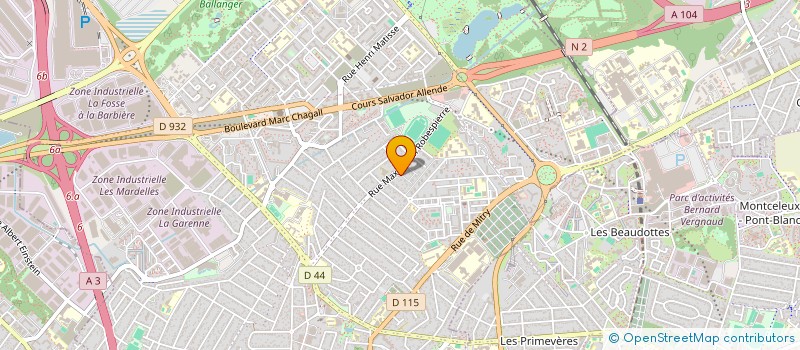 localisation de l'entreprise MADAME IONELA SCRIPNIC  AULNAY-SOUS-BOIS