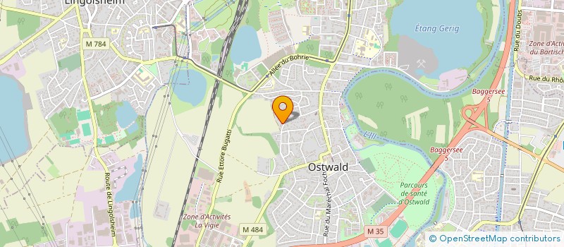 localisation de l'entreprise MADAME IONELIA-IULIA BOBARU  OSTWALD