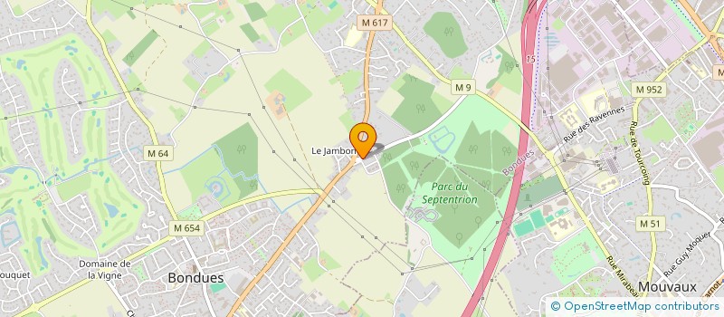 localisation de l'entreprise MADAME IONICA RONCEA  BONDUES