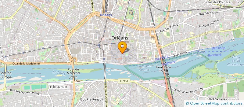 localisation de l'entreprise MADAME IONNA SILVESTRE à ORLEANS