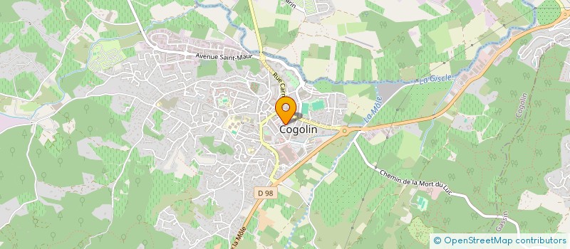 localisation de l'entreprise MADAME IONUT UNGUREANU à COGOLIN