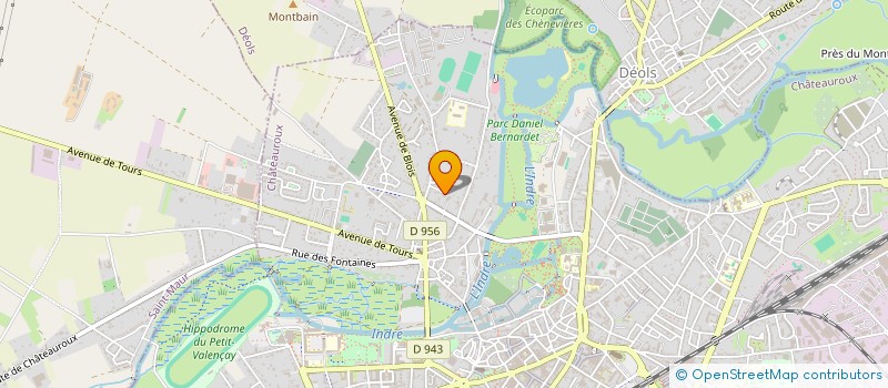 localisation de l'entreprise MADAME IPEK TUFAN à CHATEAUROUX