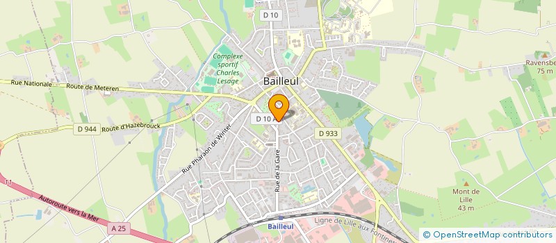 localisation de l'entreprise MADAME IPHIGENIE MARIAGE à BAILLEUL