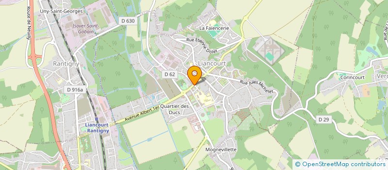 localisation de l'entreprise MADAME IPHONISE JOSEPH  LIANCOURT