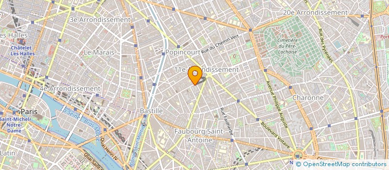 localisation de l'entreprise MADAME IPPOLITA MALTINTI  PARIS