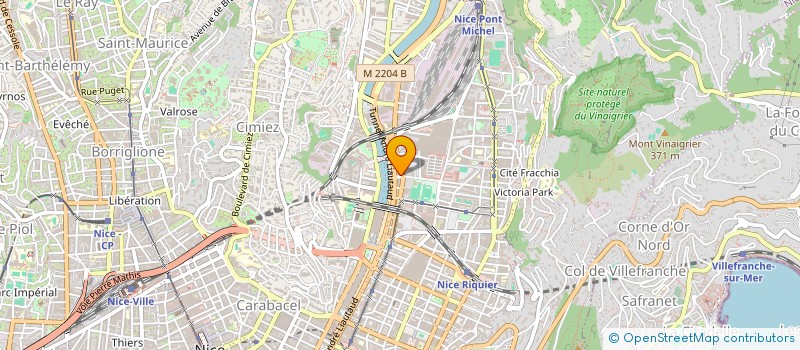 localisation de l'entreprise MADAME IPTISAM MAOUA à NICE
