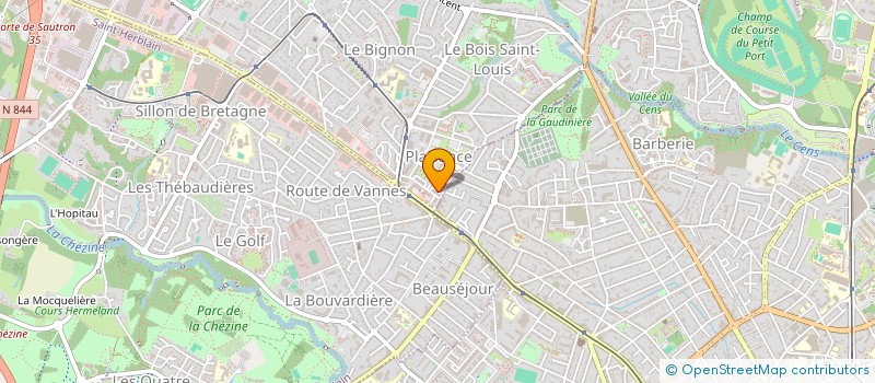 localisation de l'entreprise MADAME IPTISSEME GARBAA à ORVAULT