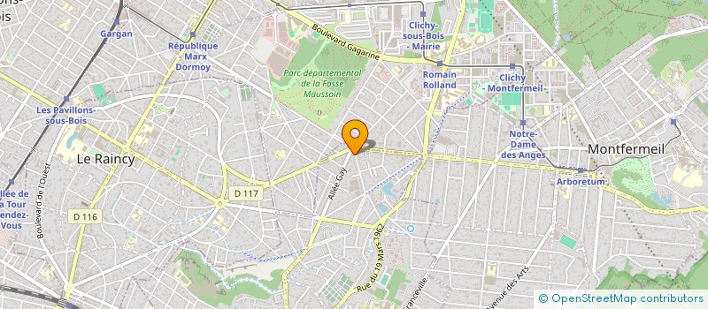 localisation de l'entreprise MADAME IRA COCA  GAGNY