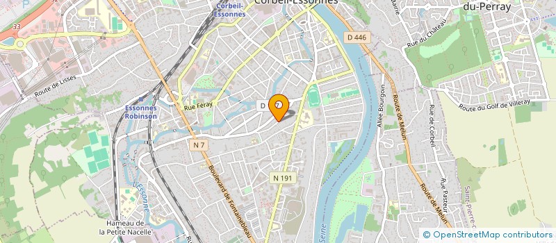 localisation de l'entreprise MADAME IRA COSTAS à CORBEIL-ESSONNES