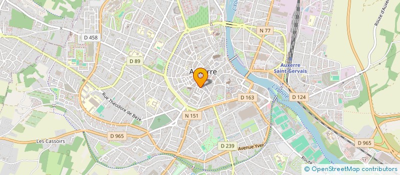 localisation de l'entreprise MADAME IRAIDA LIMBERG à AUXERRE