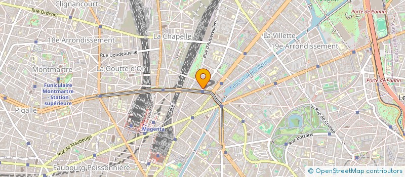 localisation de l'entreprise MADAME IRELDE CHAPARD  PARIS