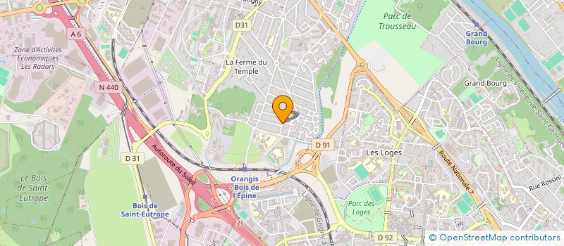 localisation de l'entreprise MADAME IREM UGUR  RIS-ORANGIS