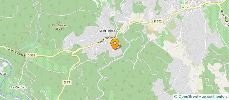 localisation de l'entreprise MADAME IREN CRISAN  LORGUES