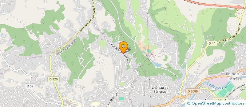 localisation de l'entreprise MADAME IRENA BOSSIS  MALEMORT