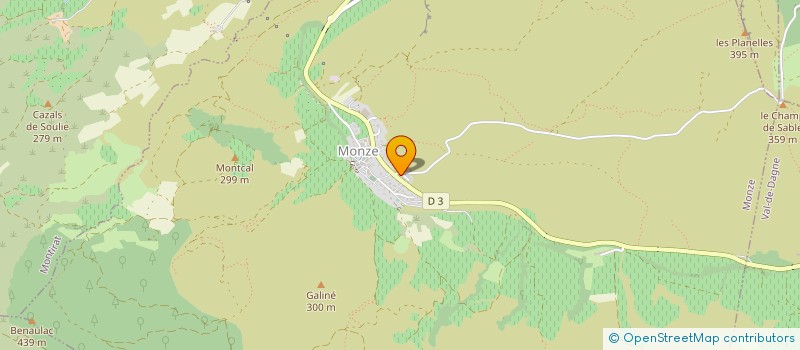 localisation de l'entreprise MADAME IRENA GRIGORIU  MONZE