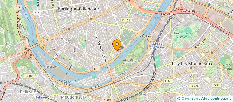 localisation de l'entreprise MADAME IRENA KEROVEC à BOULOGNE-BILLANCOURT