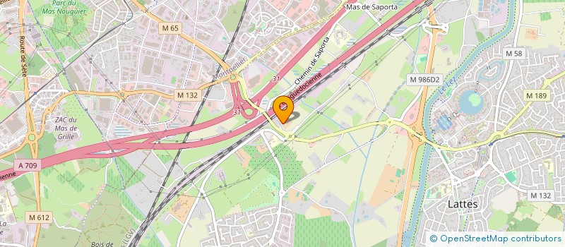 localisation de l'entreprise MADAME IRENA RISTOVA à LATTES