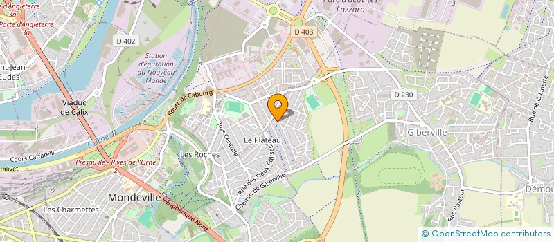 localisation de l'entreprise MADAME IRENA RUDNICKA  GIBERVILLE