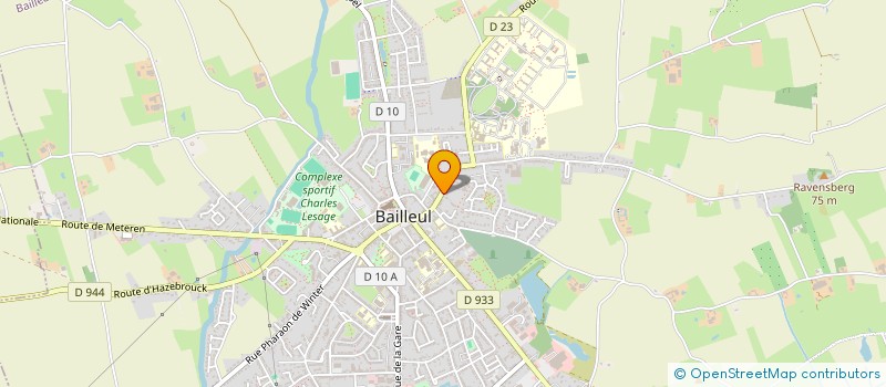 localisation de l'entreprise MADAME IRENA VILSANESCU à BAILLEUL