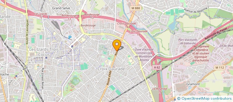 localisation de l'entreprise MADAME IRENE AGATHON à TOULOUSE