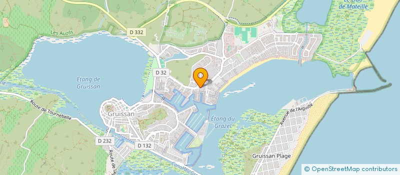 localisation de l'entreprise MADAME IRENE ALVES  GRUISSAN