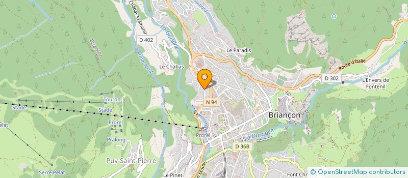 localisation de l'entreprise MADAME IRENE BARBIER à BRIANCON