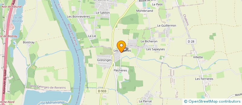 localisation de l'entreprise MADAME IRENE BEAUDET à FAREINS