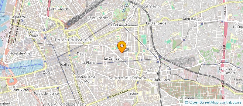localisation de l'entreprise MADAME IRENE BEHAR à MARSEILLE