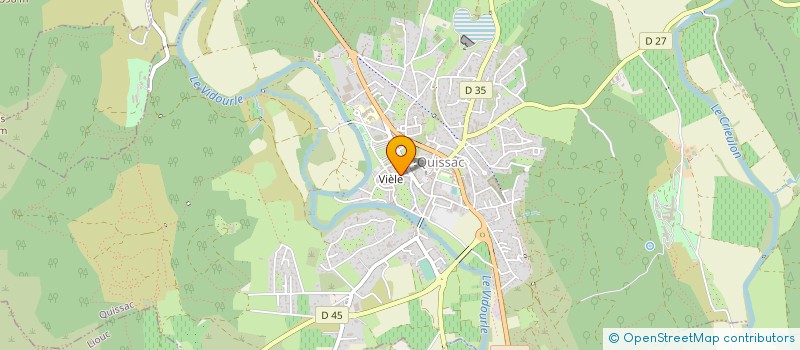 localisation de l'entreprise MADAME IRENE BELLAICHE  QUISSAC