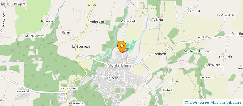 localisation de l'entreprise MADAME IRENE BERNIGAUD  MONTERBLANC