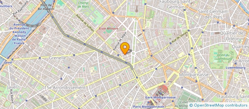 localisation de l'entreprise MADAME IRENE BESSON  PARIS