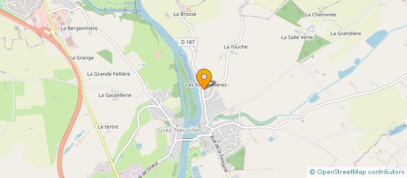 localisation de l'entreprise MADAME IRENE BONSERGENT à LE LION D'ANGERS