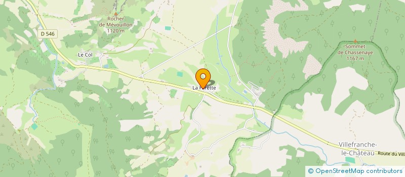 localisation de l'entreprise MADAME IRENE BORDEL  MEVOUILLON