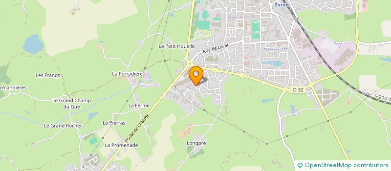 localisation de l'entreprise MADAME IRENE BRAULT  ASSE-LE-BERENGER