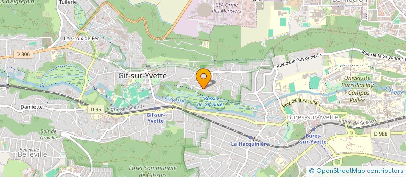 localisation de l'entreprise MADAME IRENE BUVAT à GIF-SUR-YVETTE