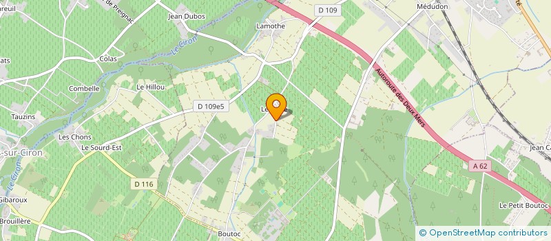 localisation de l'entreprise MADAME IRENE CAPDEVILLE  PREIGNAC