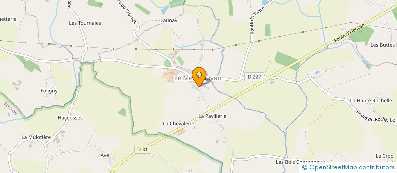 localisation de l'entreprise MADAME IRENE CARLUCCI à LE MENIL-GUYON