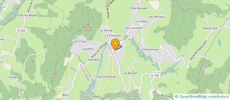 localisation de l'entreprise MADAME IRENE CAVET  BOGEVE