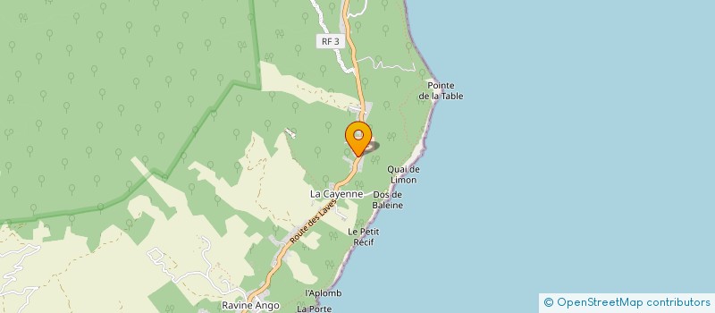 localisation de l'entreprise MADAME IRENE CHOUTE à SAINT-PHILIPPE