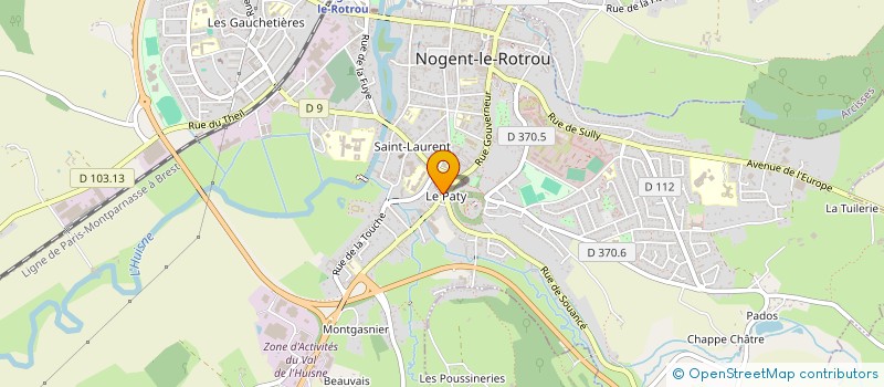 localisation de l'entreprise MADAME IRENE CLEMENCEAU à NOGENT-LE-ROTROU