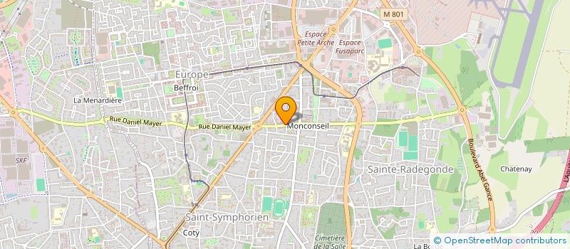 localisation de l'entreprise MADAME IRENE COULON  TOURS