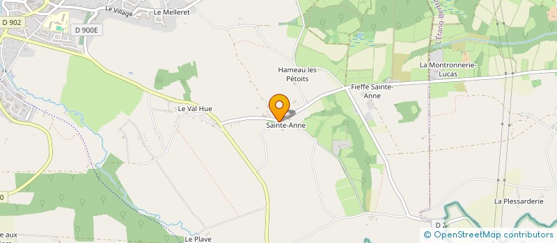 localisation de l'entreprise MADAME IRENE COUPPEY à BRICQUEBEC-EN-COTENTIN