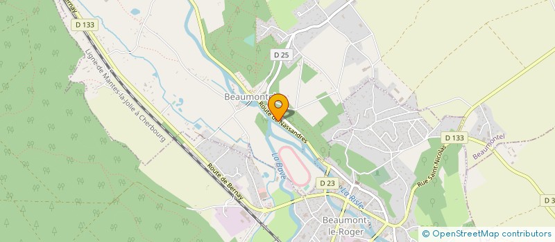 localisation de l'entreprise MADAME IRENE DE BOISGELIN  NASSANDRES SUR RISLE