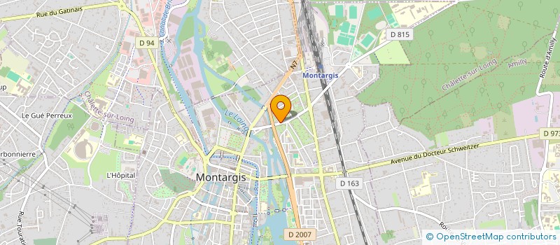 localisation de l'entreprise MADAME IRENE DETAILLER à MONTARGIS