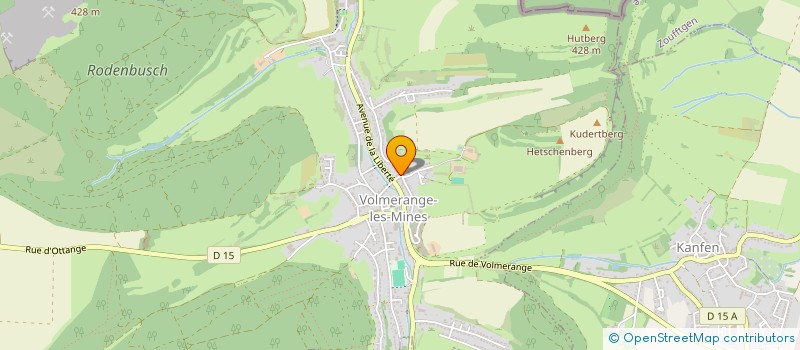 localisation de l'entreprise MADAME IRENE DUVIVIER  VOLMERANGE-LES-MINES