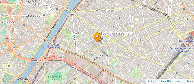 localisation de l'entreprise MADAME IRENE FERON  PARIS