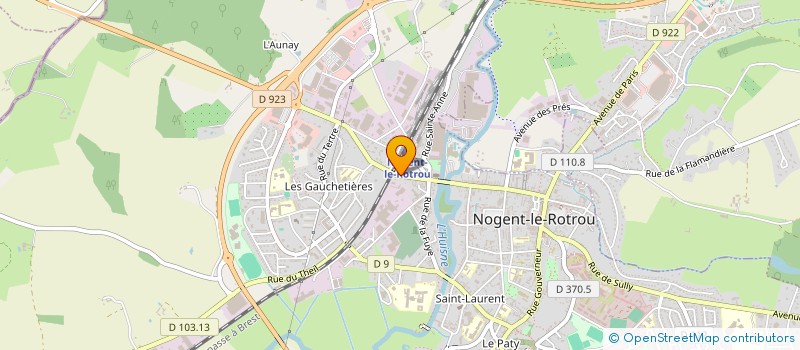 localisation de l'entreprise MADAME IRENE FOYENTIN à NOGENT LE ROTROU