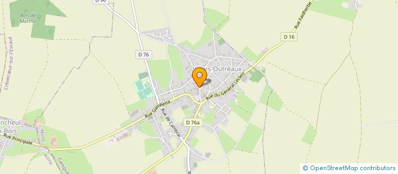 localisation de l'entreprise MADAME IRENE GIBOT à VILLERS-OUTREAUX