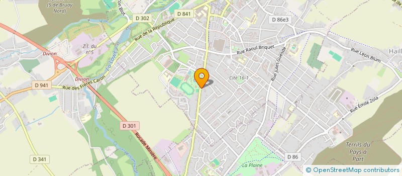 localisation de l'entreprise MADAME IRENE GIERKA à BRUAY-LA-BUISSIERE